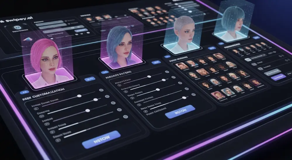 Deep Customization in Swipey NSFW AI: Visuals, Voice & Persona on the Fly